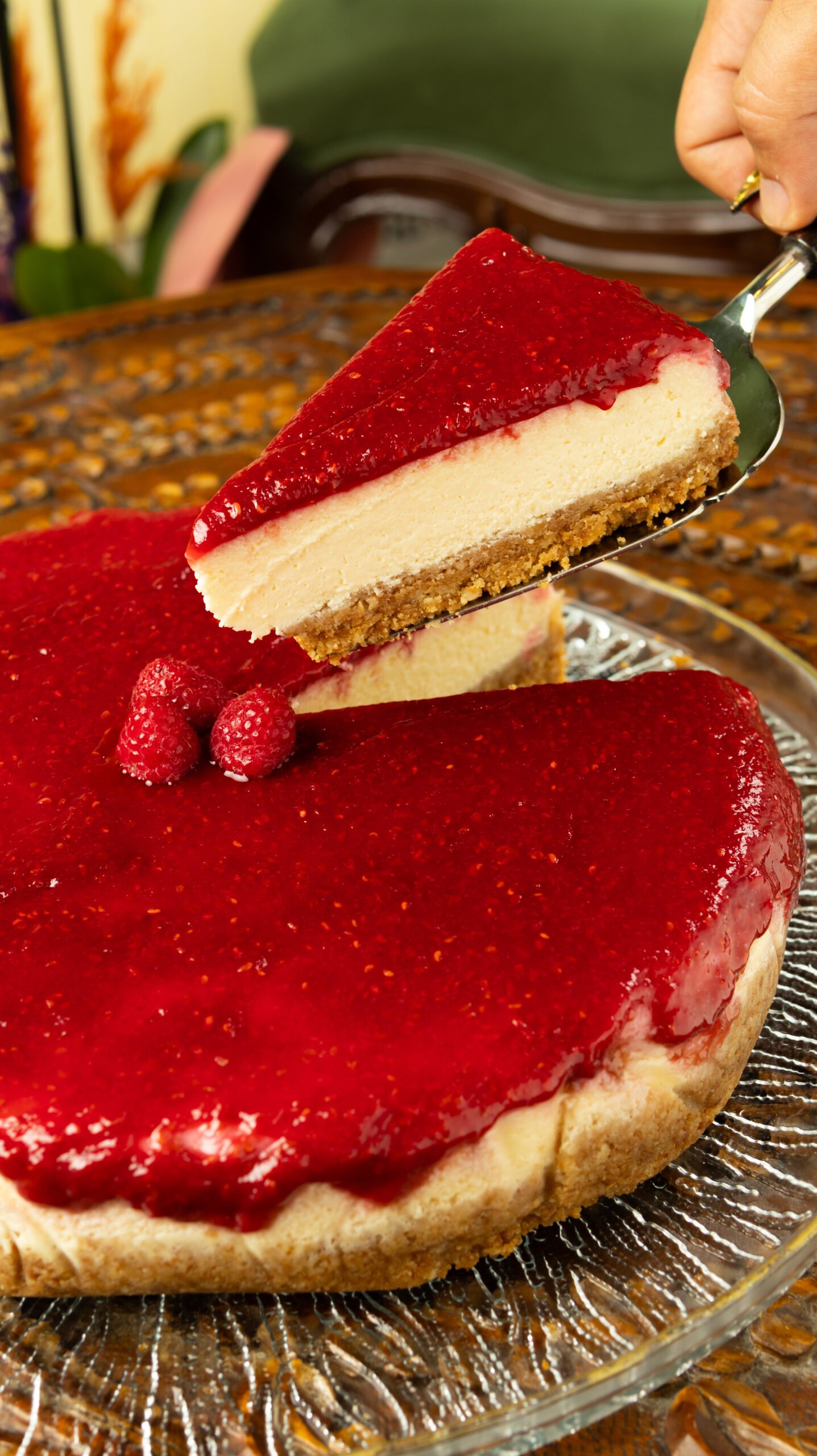 Frambuazlı Cheesecake